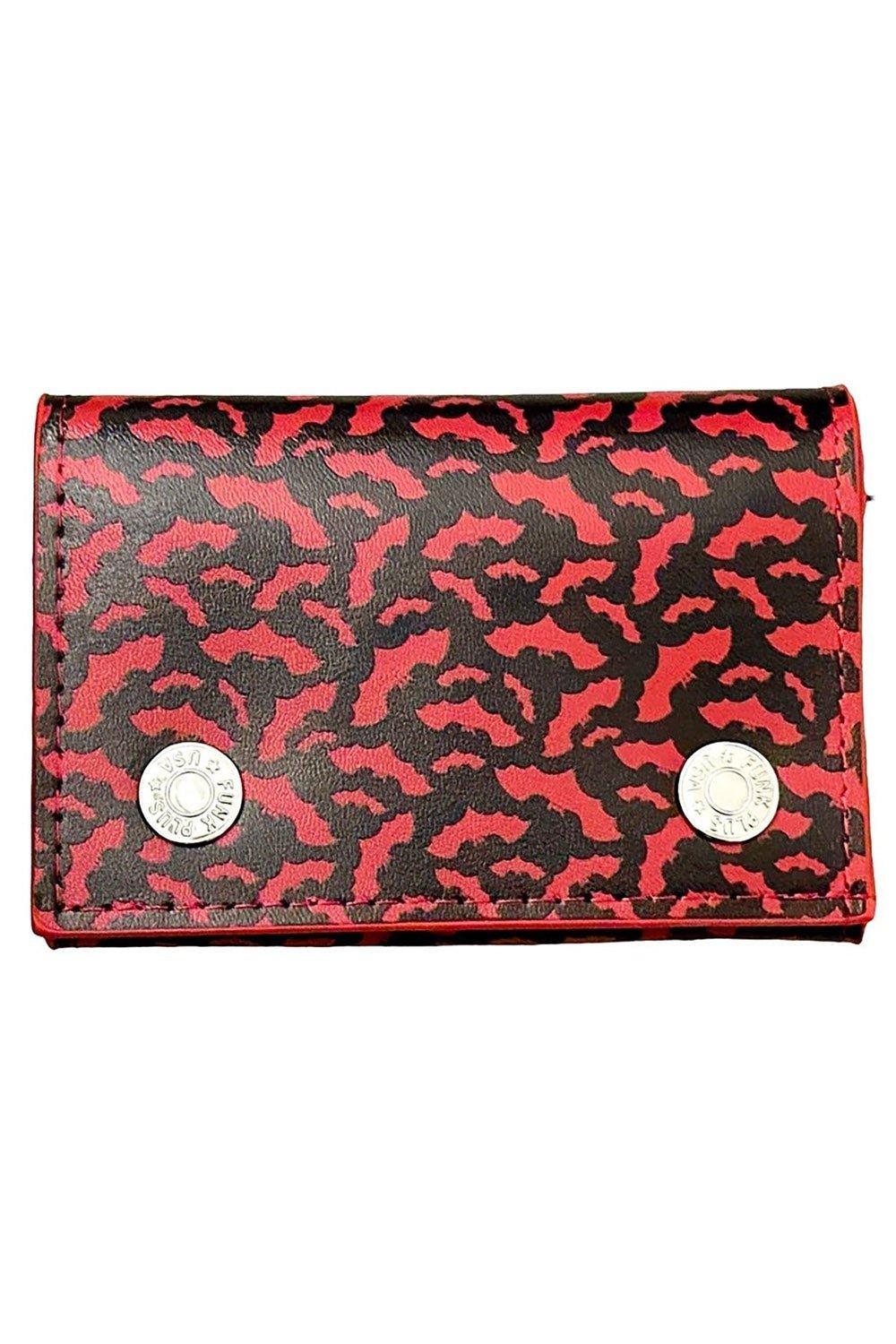 Blood Bat Biker Wallet [RED INTERIOR] - bags & wallets - VampireFreaks - Funk Plus