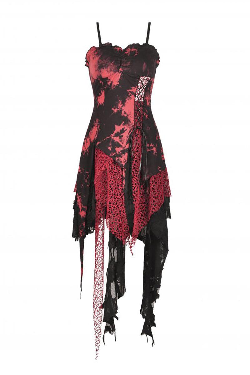 Blood Bride Distressed Punk Dress - dresses - VampireFreaks - Dark In Love