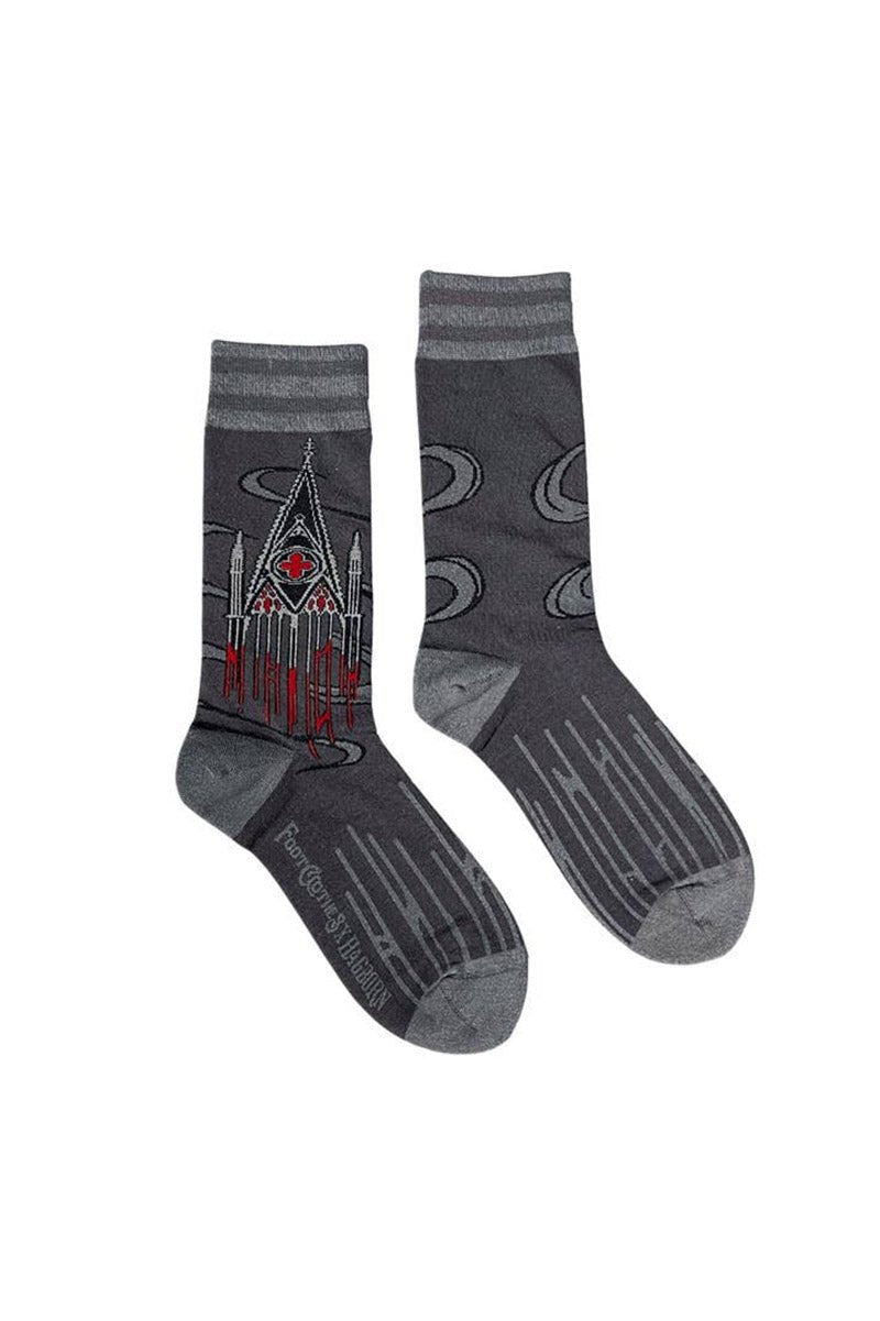 Blood Cathedral Socks - socks & stockings - VampireFreaks - FootClothes