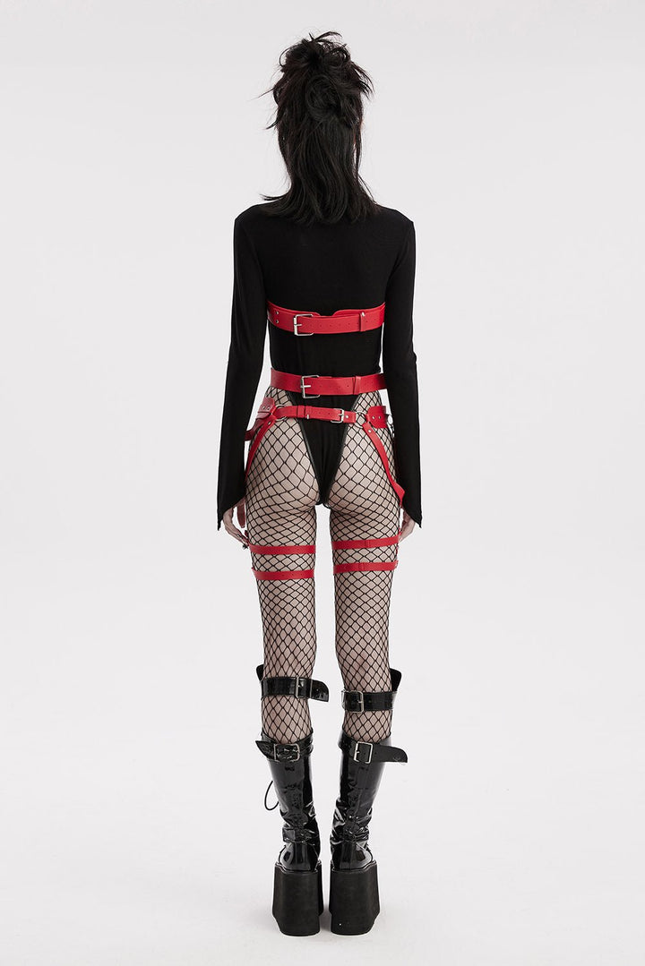 Blood Countess Body Harness [RED] - belts - VampireFreaks - Punk Rave