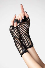 Blood Creed Fingerless Gloves - gloves & armwarmers - VampireFreaks - Killstar