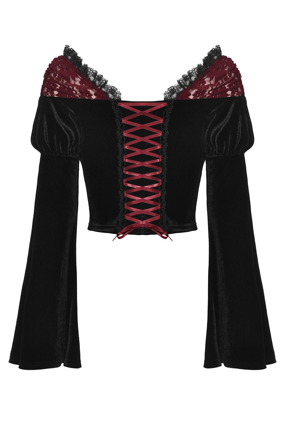 Blood Fantasia Velvet Top - womens tops - VampireFreaks - Dark In Love