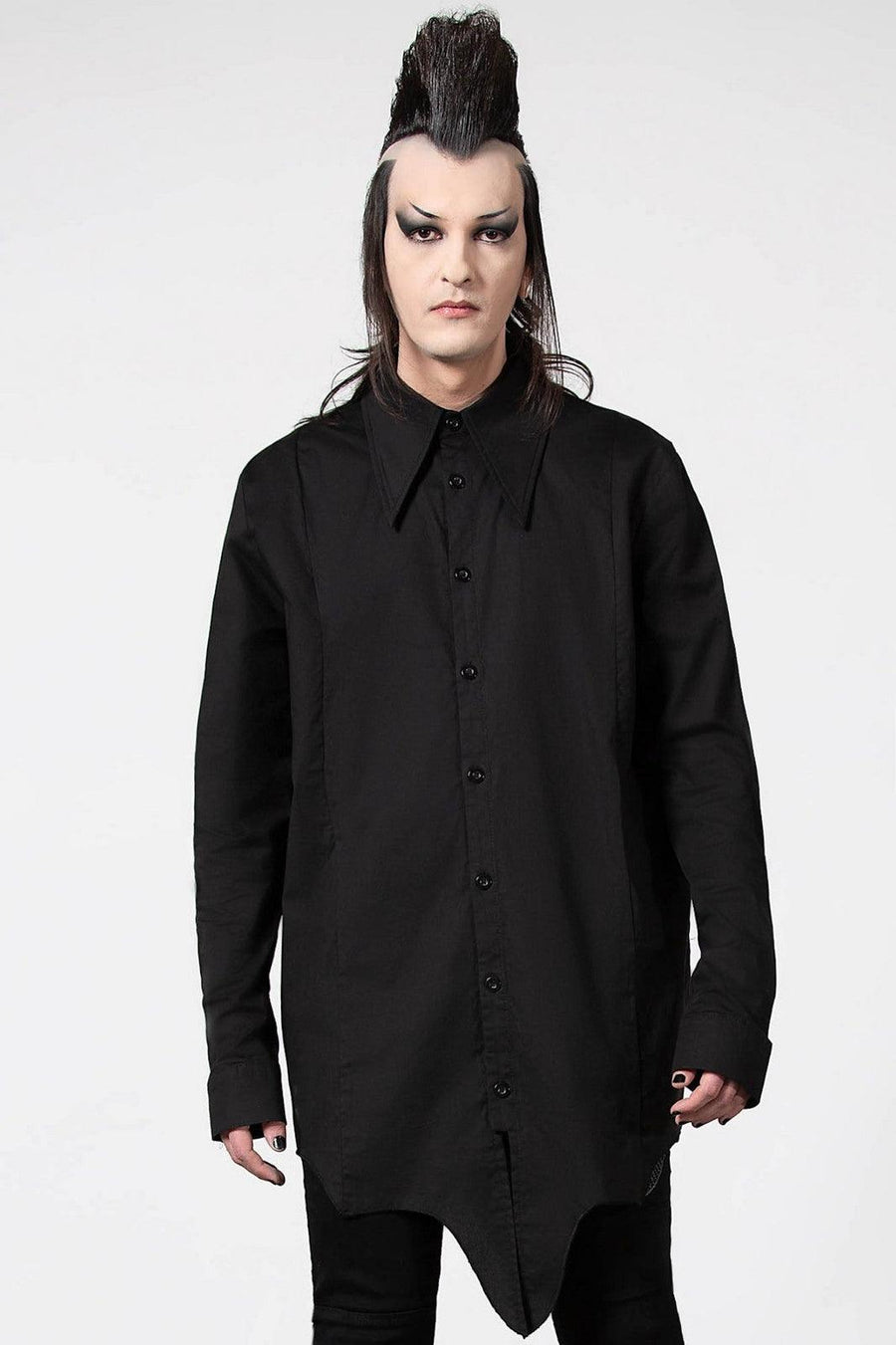 Blood Kin Longline Shirt [Unisex] - mens tops - VampireFreaks - Killstar