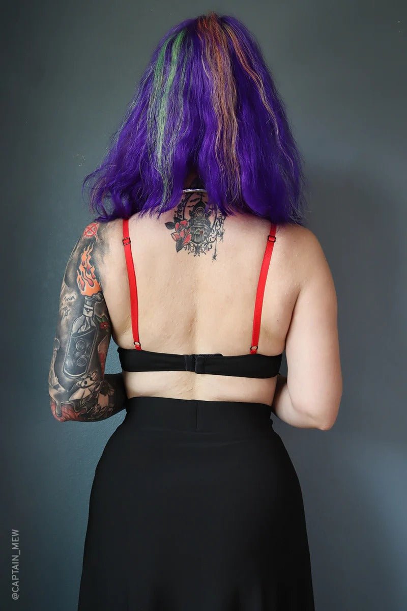 Blood Lust Bralette - womens tops - VampireFreaks - Forest Ink