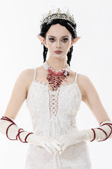 bloody pearl necklace