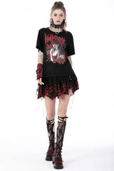 Blood Oath Striped Arm Warmers - gloves & armwarmers - VampireFreaks - Dark In Love
