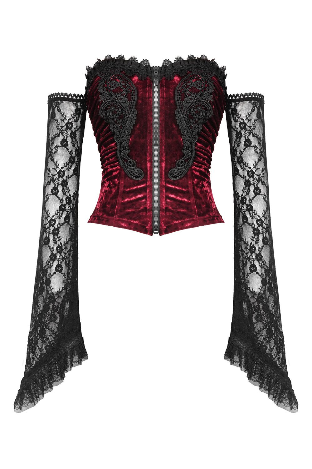 Blood Pact Corset Top - womens tops - VampireFreaks - Dark In Love