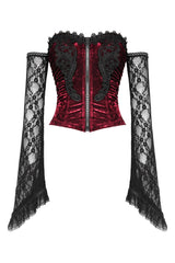 Blood Pact Corset Top - womens tops - VampireFreaks - Dark In Love