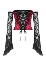Blood Pact Corset Top - womens tops - VampireFreaks - Dark In Love