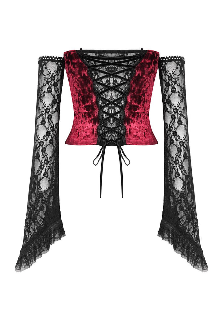 Blood Pact Corset Top - womens tops - VampireFreaks - Dark In Love