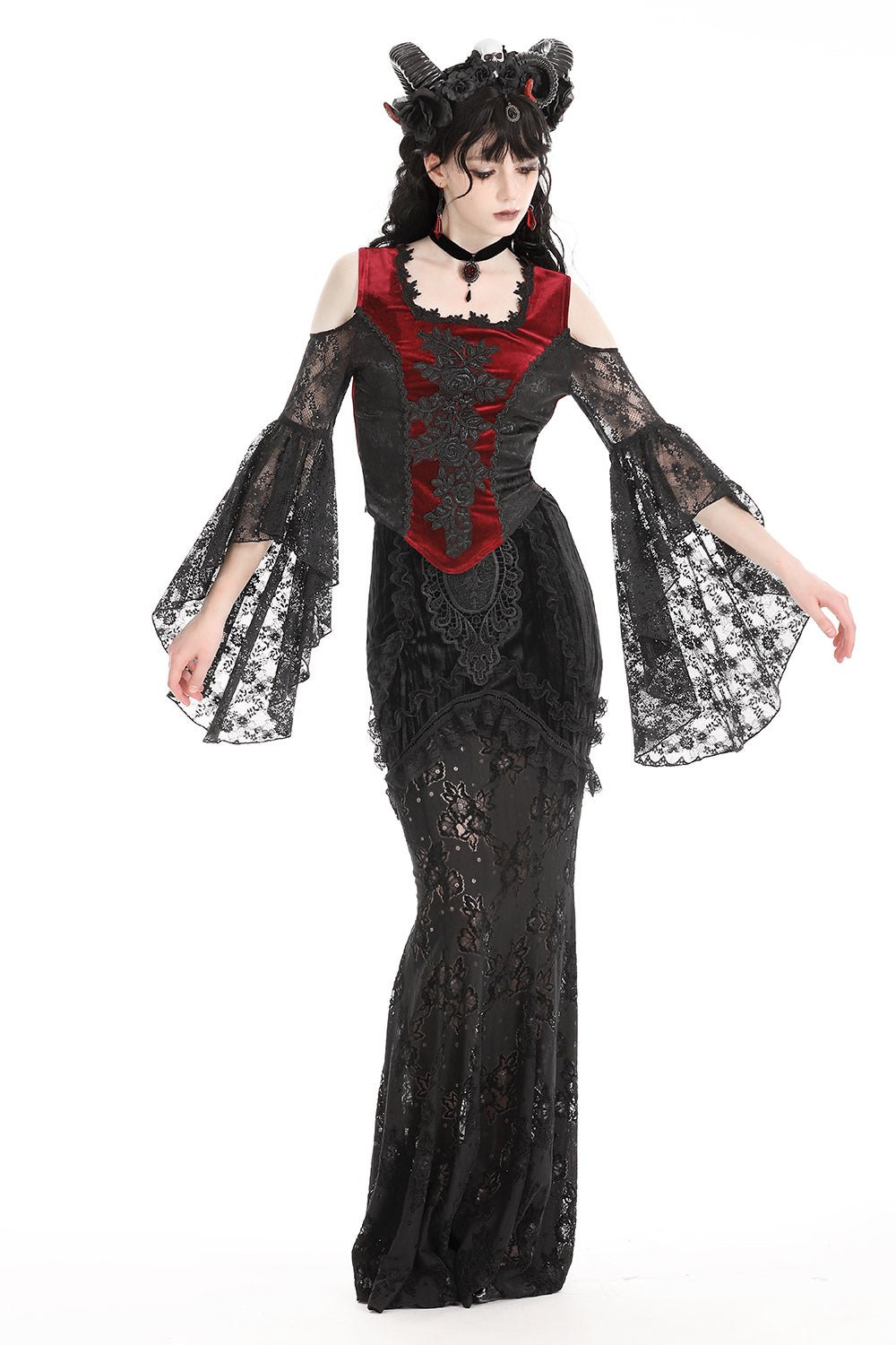 BLOOD SUPPLY / Goddess-Tops［BLK］ BLOOD SUPPLY / Goddess-Tops［BLK］ Blood Supply the Duchess