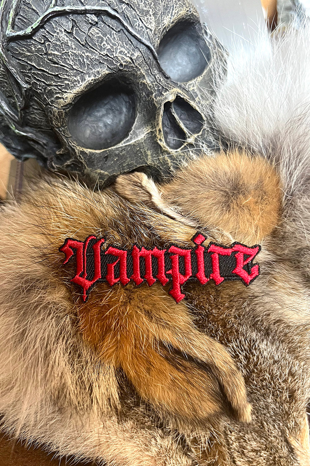 vampire gothic patch