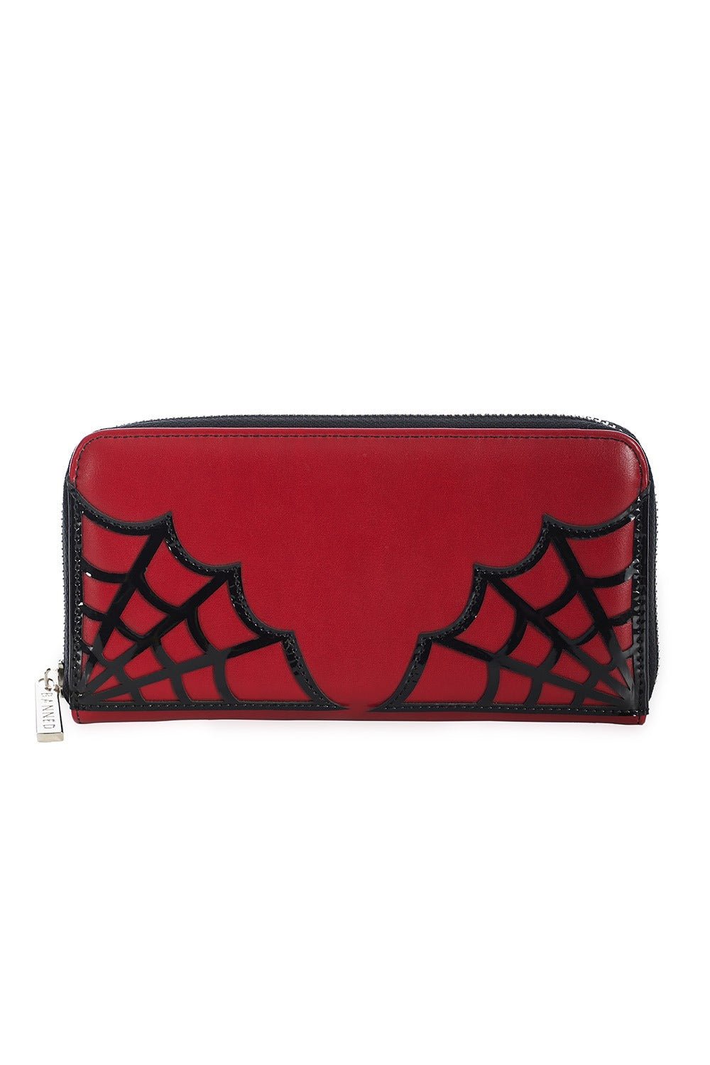 Blood Red Cobwebs Wallet - bags & wallets - VampireFreaks - Banned Apparel / Lost Queen