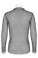 Bloodcurdle Fishnet Top - mens tops - VampireFreaks - Punk Rave