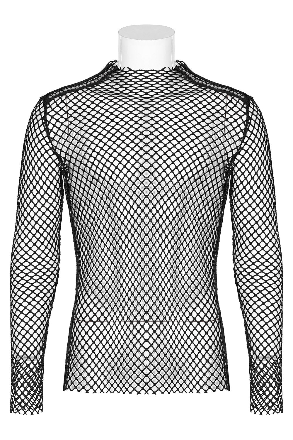 Bloodcurdle Fishnet Top - mens tops - VampireFreaks - Punk Rave