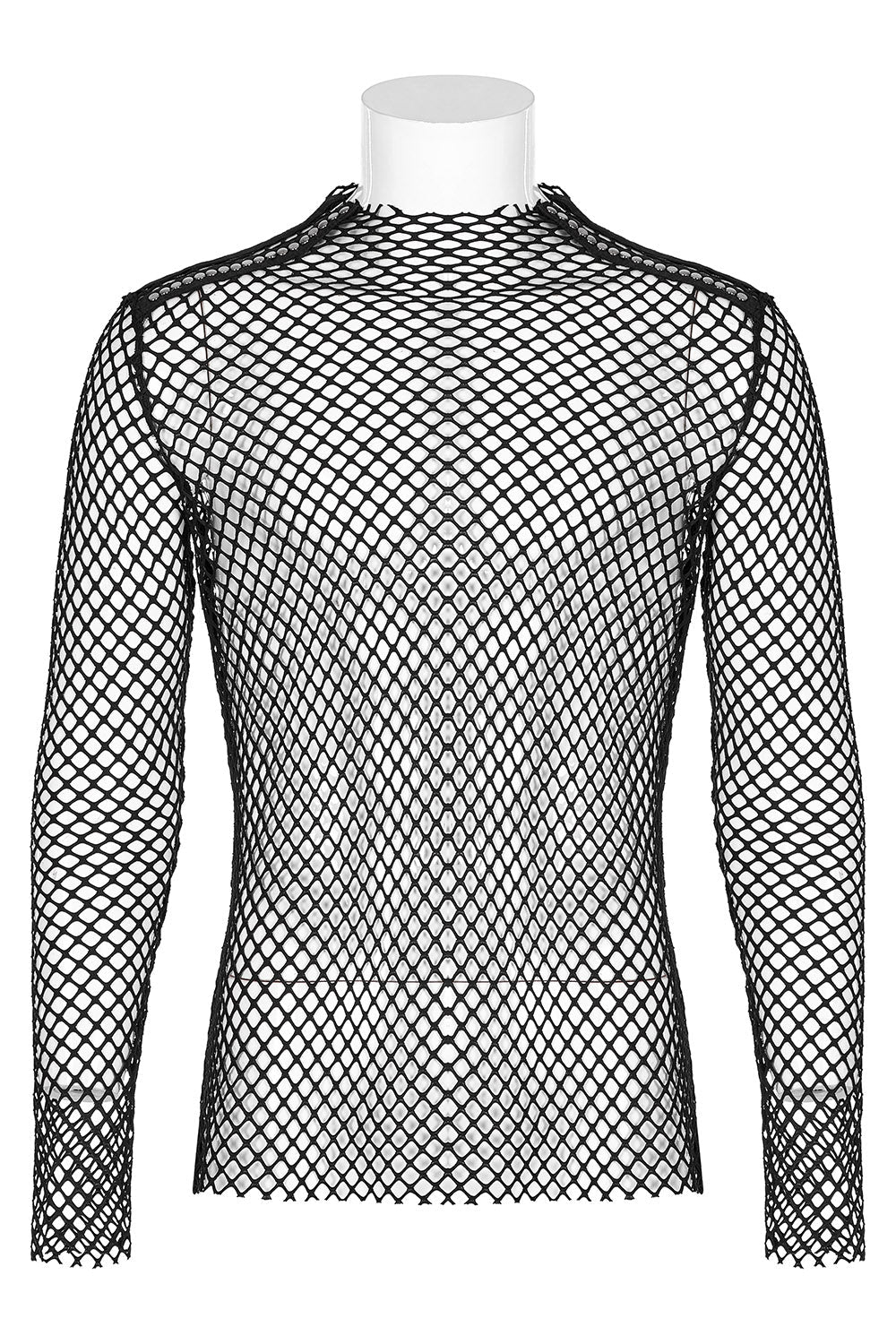 Bloodcurdle Fishnet Top - mens tops - VampireFreaks - Punk Rave