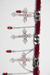 Blooddrop Vampire Goth Necklace [Red] - jewelry - VampireFreaks - Punk Rave