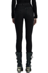Bloodletting Black Denim Distressed Pants - womens bottoms - VampireFreaks - Punk Rave