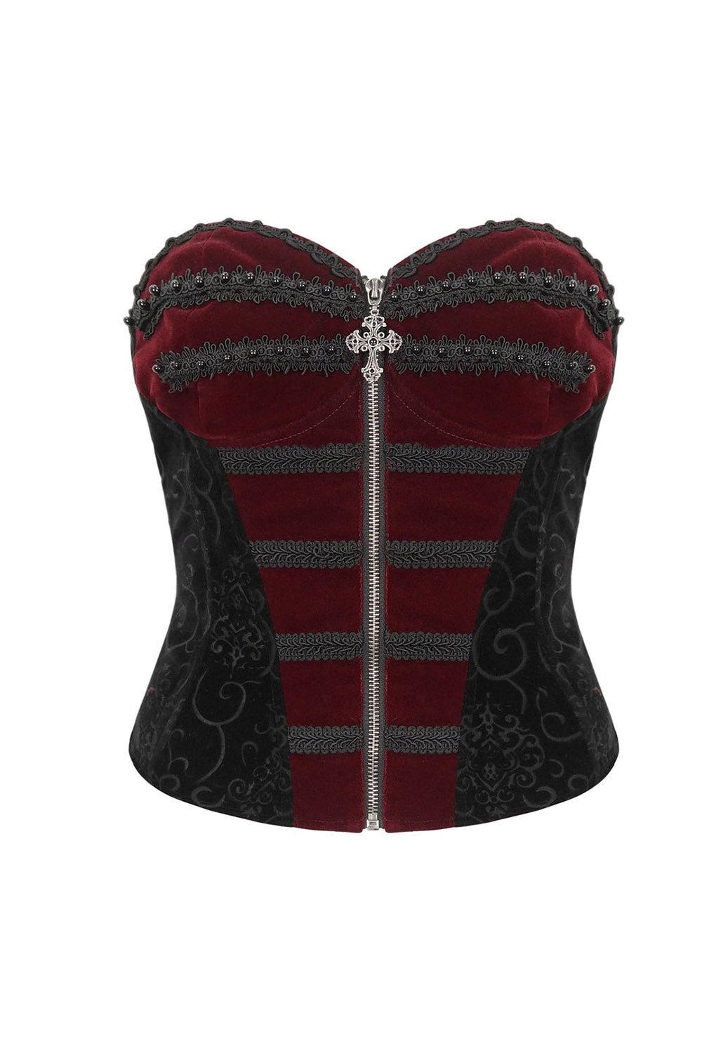 Bloodletting Vampire Goth Corset - womens tops - VampireFreaks - Devil Fashion