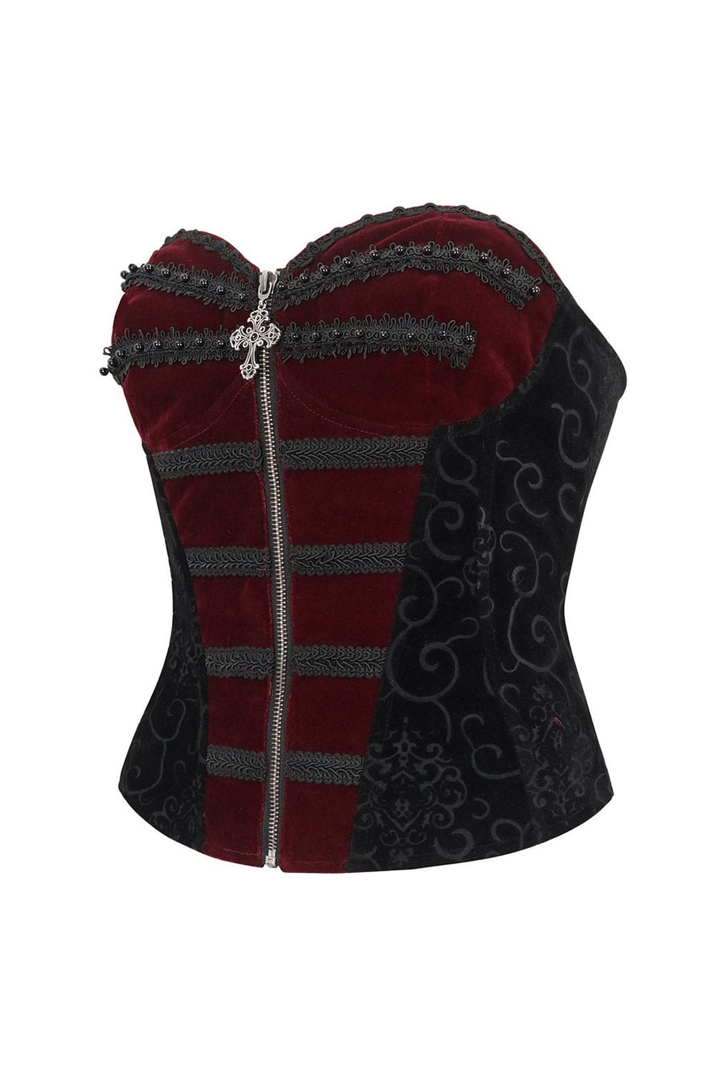 Bloodletting Vampire Goth Corset - womens tops - VampireFreaks - Devil Fashion