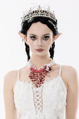 fake blood choker necklace