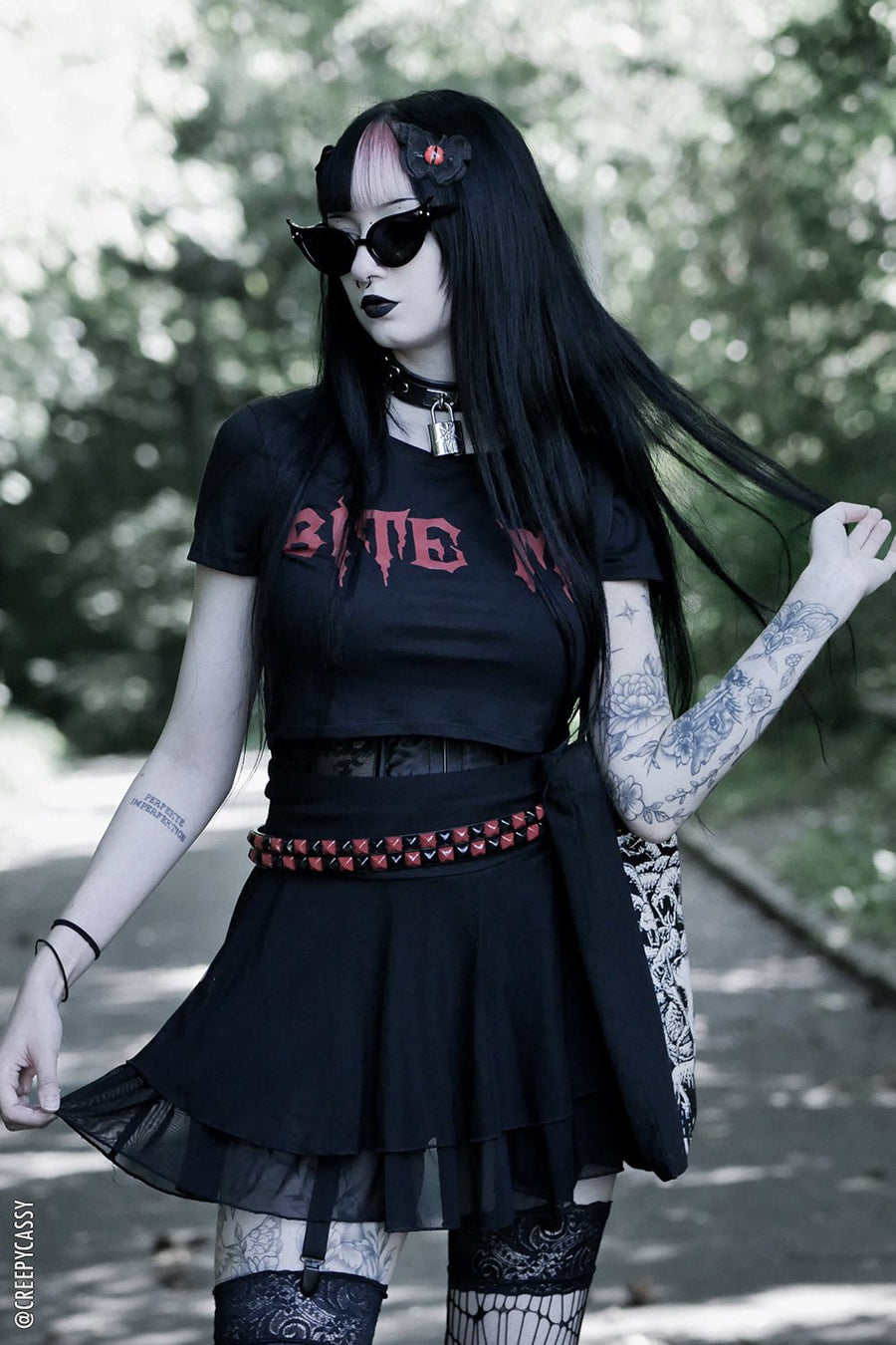 Bloody Knuckles Studded Belt [UNISEX] - belts - VampireFreaks - VampireFreaks