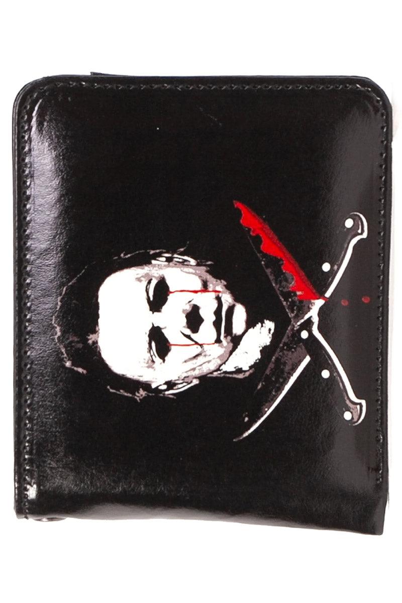 Bloody Machete Michael Myers Bifold Wallet - bags & wallets - VampireFreaks - Rock Rebel