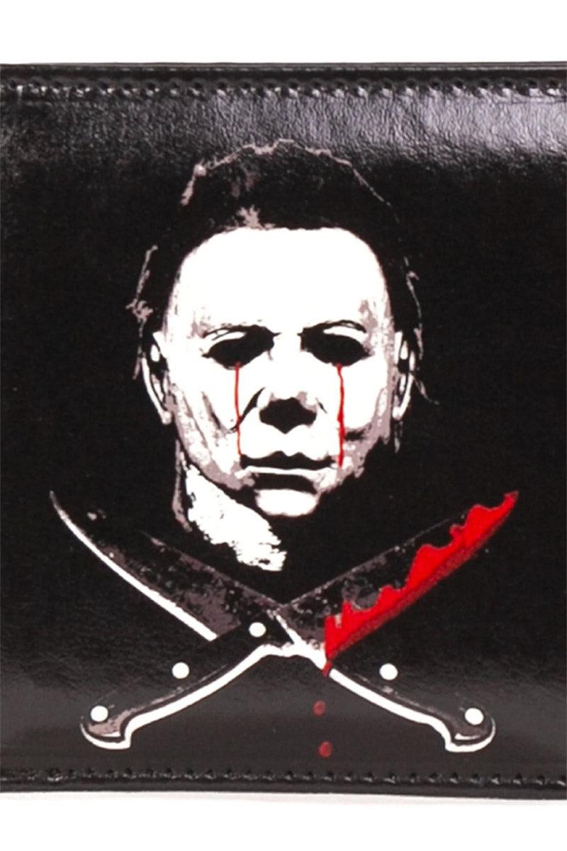 Bloody Machete Michael Myers Bifold Wallet - bags & wallets - VampireFreaks - Rock Rebel