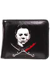 Bloody Machete Michael Myers Bifold Wallet - bags & wallets - VampireFreaks - Rock Rebel