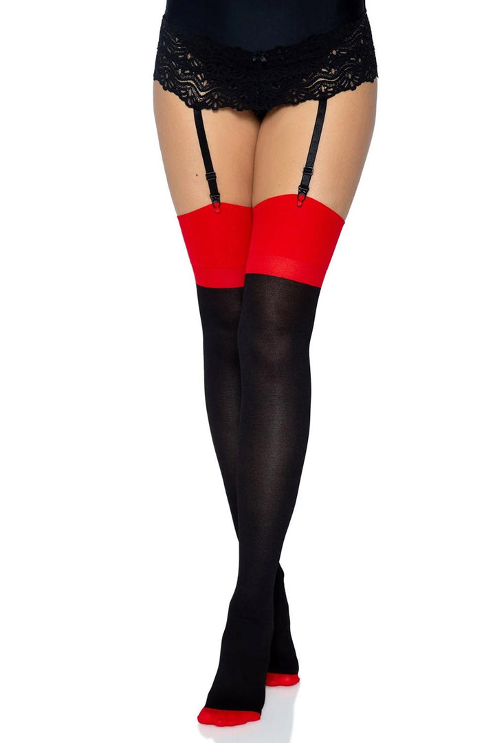 Bloody Mary Thigh High Socks - socks & stockings - VampireFreaks - Leg Avenue