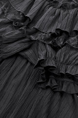 dark in love ruffled hem gothic bloomers with attached skirt