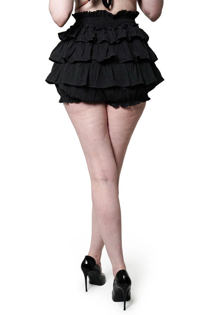 high rise womens tiered bloomers