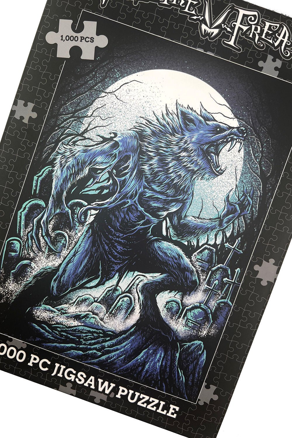 Blue Blood Werewolf Jigsaw Puzzle - toys - VampireFreaks - VampireFreaks