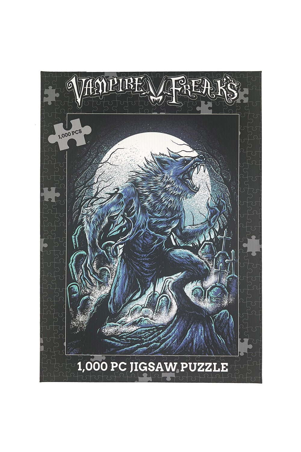 Blue Blood Werewolf Jigsaw Puzzle - toys - VampireFreaks - VampireFreaks