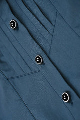 vampire gothic blouse with black buttons 