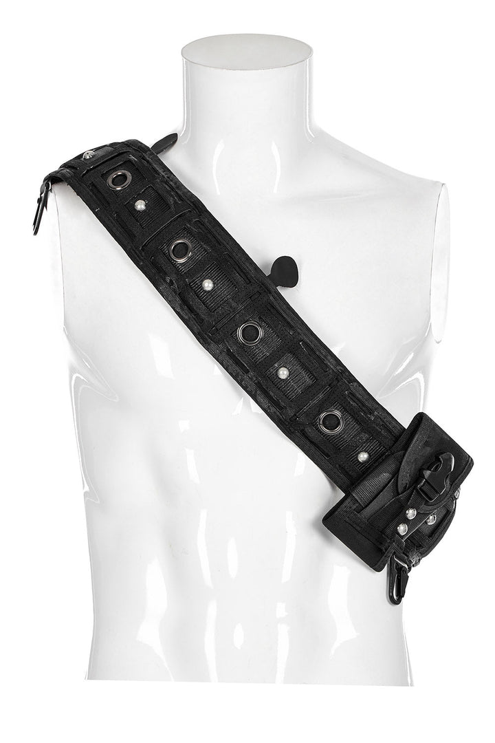 Bodybag Convertible Belt [UNISEX] - belts - VampireFreaks - Punk Rave