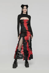 street goth  womens bolero shrug with thumbholes