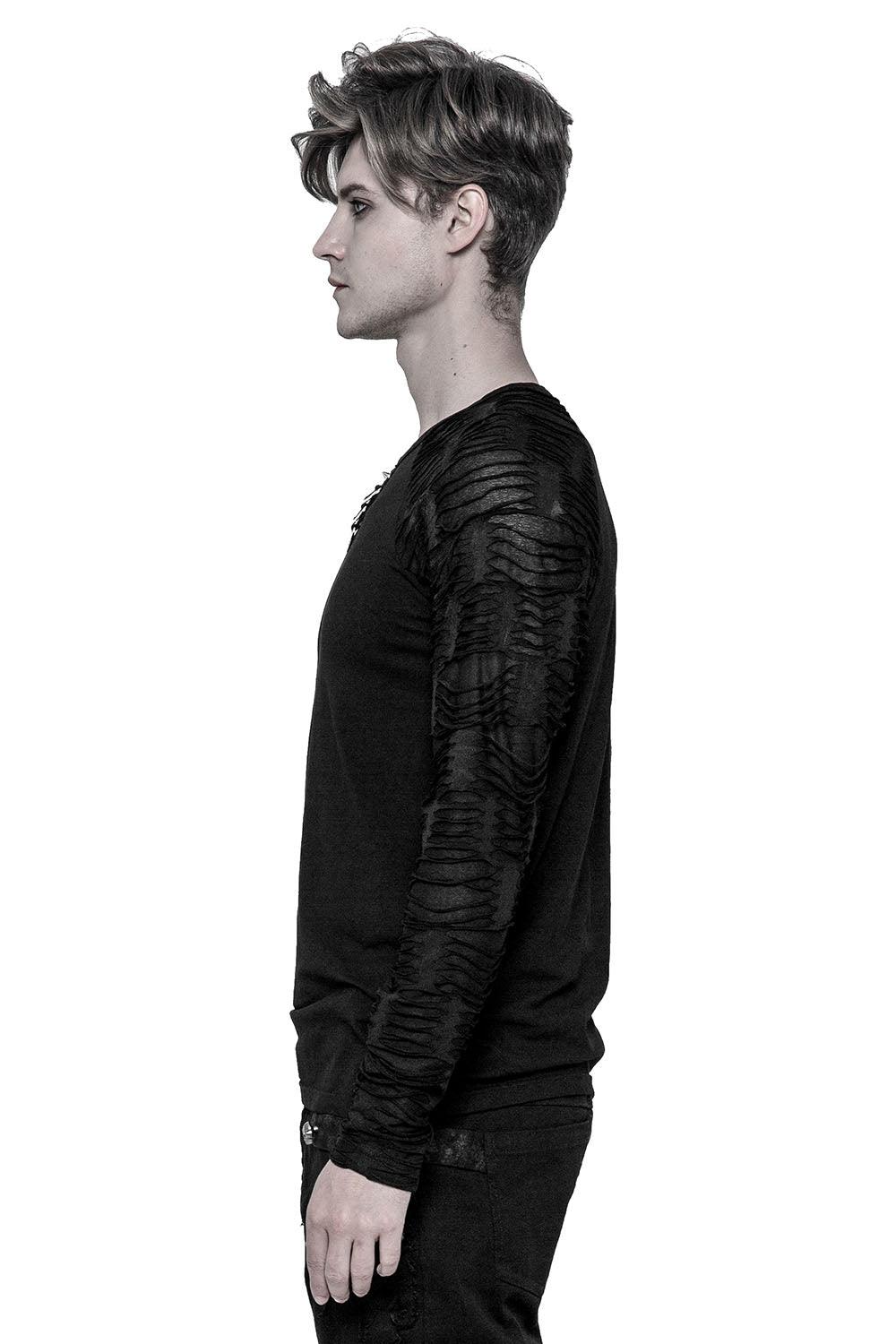 Bondage Slasher Long Sleeve Shirt – VampireFreaks Bondage Slasher Long Sleeve Shirt – VampireFreaks