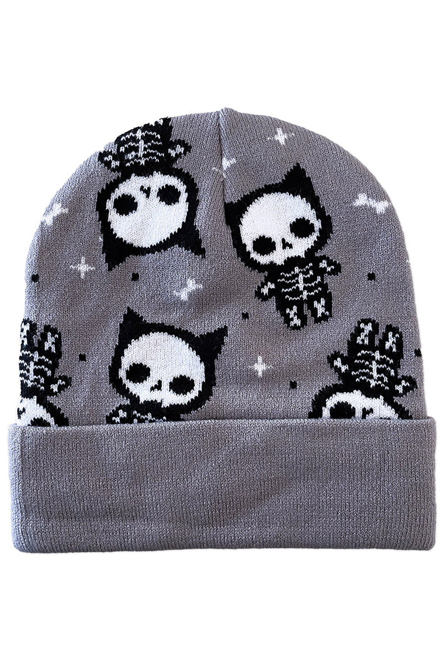 Skeleton Cat Beanie