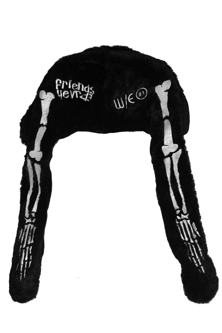 Bone Bunny Hat [BLACK] - hats & scarves & headwear - VampireFreaks - Whatever 21 X Friends4Evr