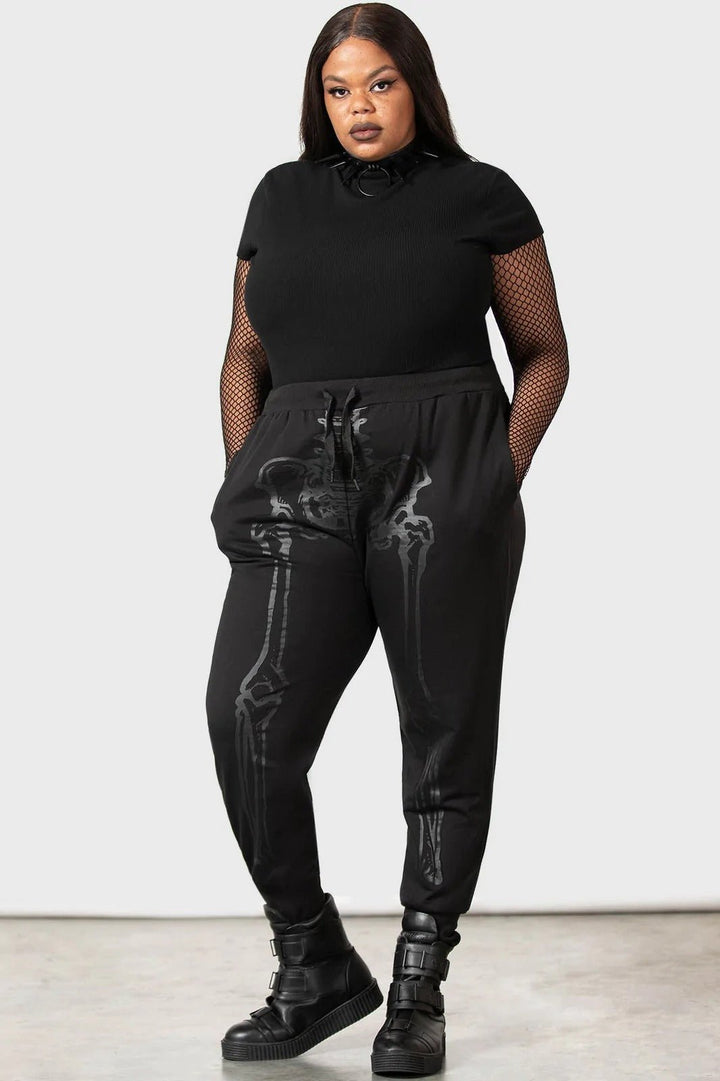 Bone Idle Joggers [UNISEX] - mens pants - VampireFreaks - Killstar