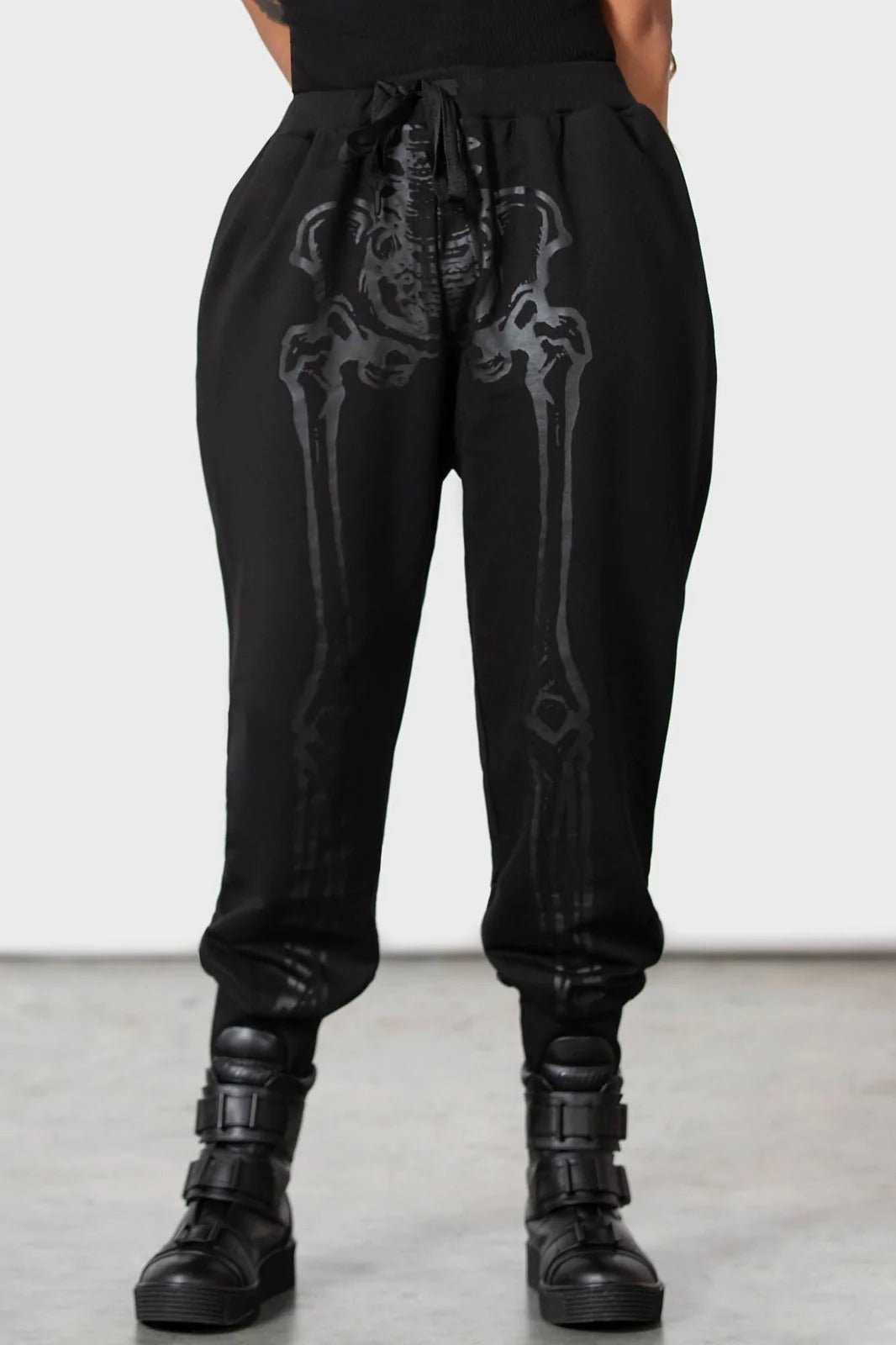 Bone Idle Joggers [UNISEX] - mens pants - VampireFreaks - Killstar