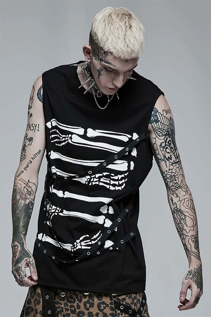 Bone Miser Bondage Top - mens tops - VampireFreaks - Punk Rave