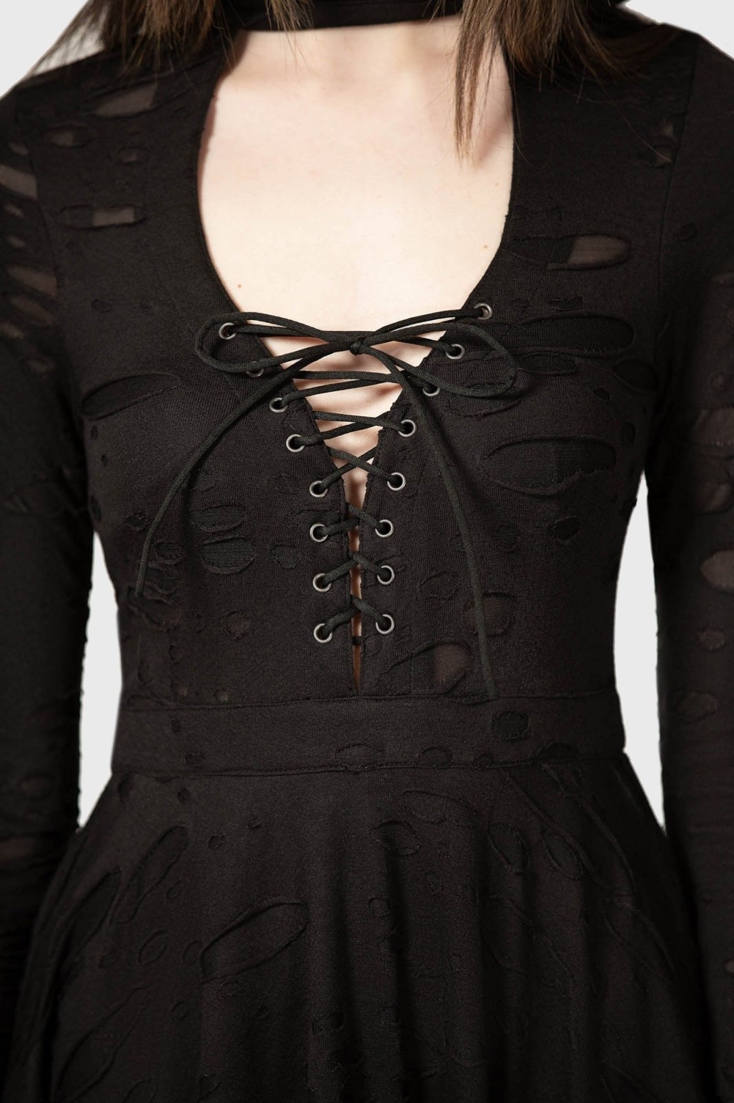 Boneland Arrow Maxi Dress - dresses - VampireFreaks - Killstar