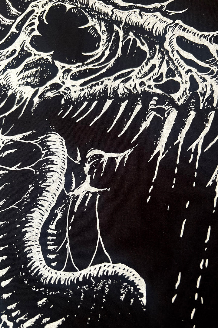 t rex jurassic bones and skull hoodie jacket 