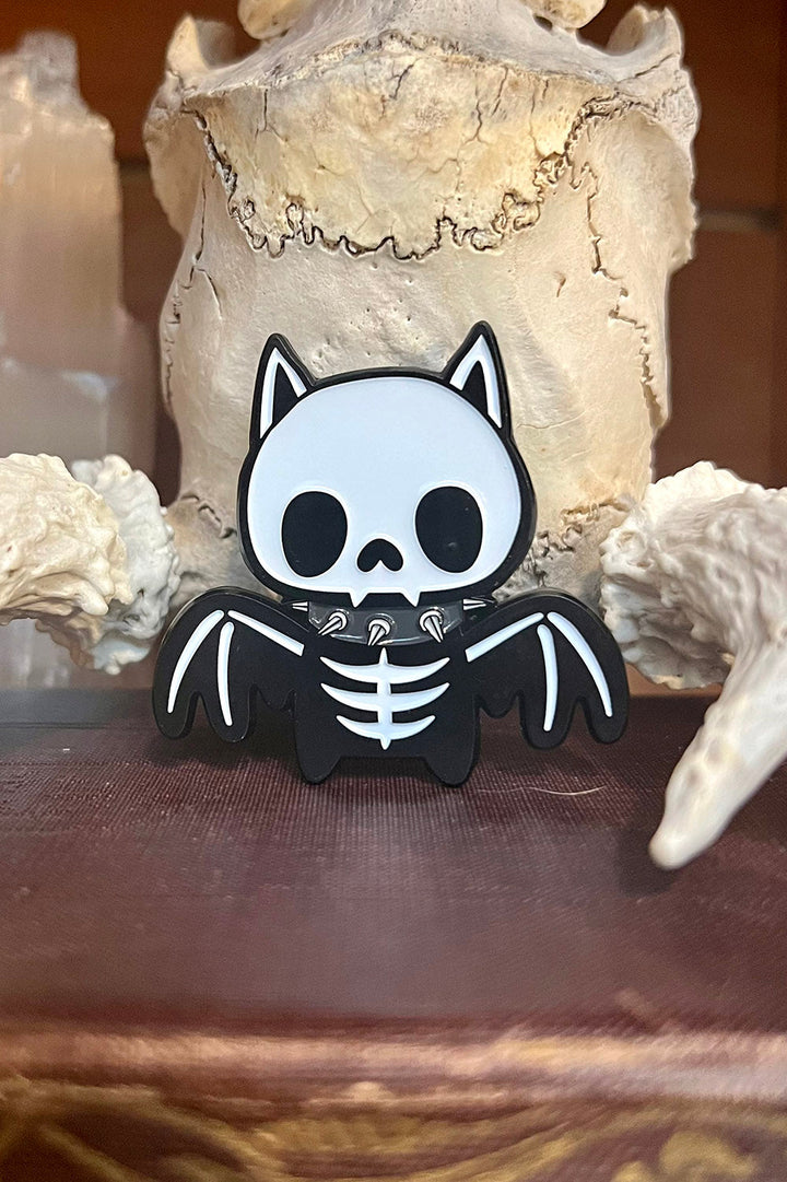 Bony Bat Enamel Pin - pins & patches - VampireFreaks - VampireFreaks