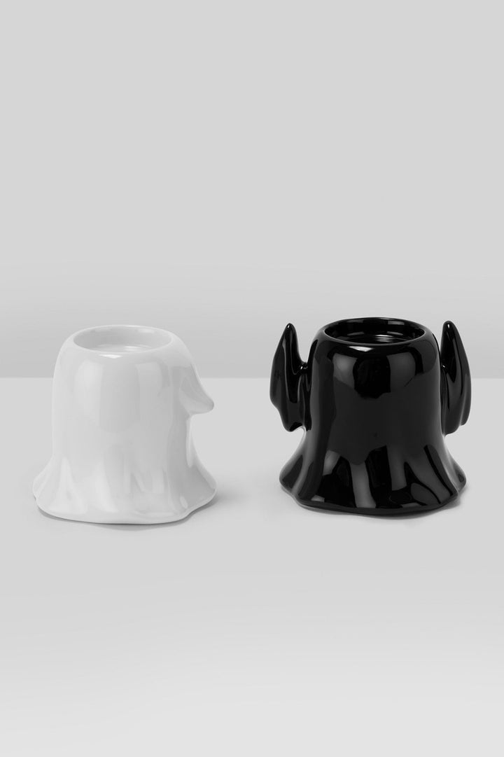 Boo Eek Tealight Holder [Set of 2] - housewares - VampireFreaks - Killstar