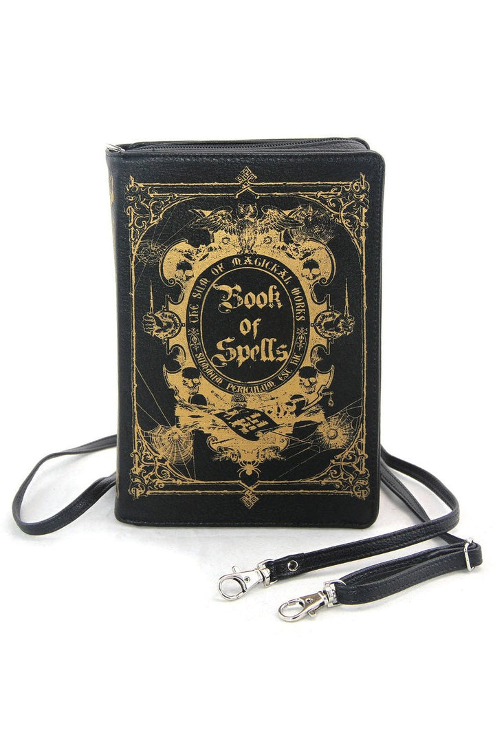 Book Of Spells Clutch Bag - bags & wallets - VampireFreaks - Comeco Inc