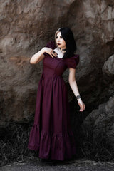 Bordeaux Dress - dresses - VampireFreaks - Lively Ghosts