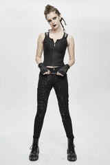 Born Villain Vegan Leather Gloves - gloves & armwarmers - VampireFreaks - Devil Fashion